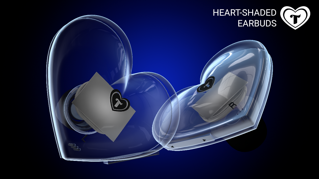 x-ray view of earbuds